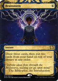 Brainstorm (Foil Etched) (STA-013) - Strixhaven Mystical Archive (Borderless) Foil