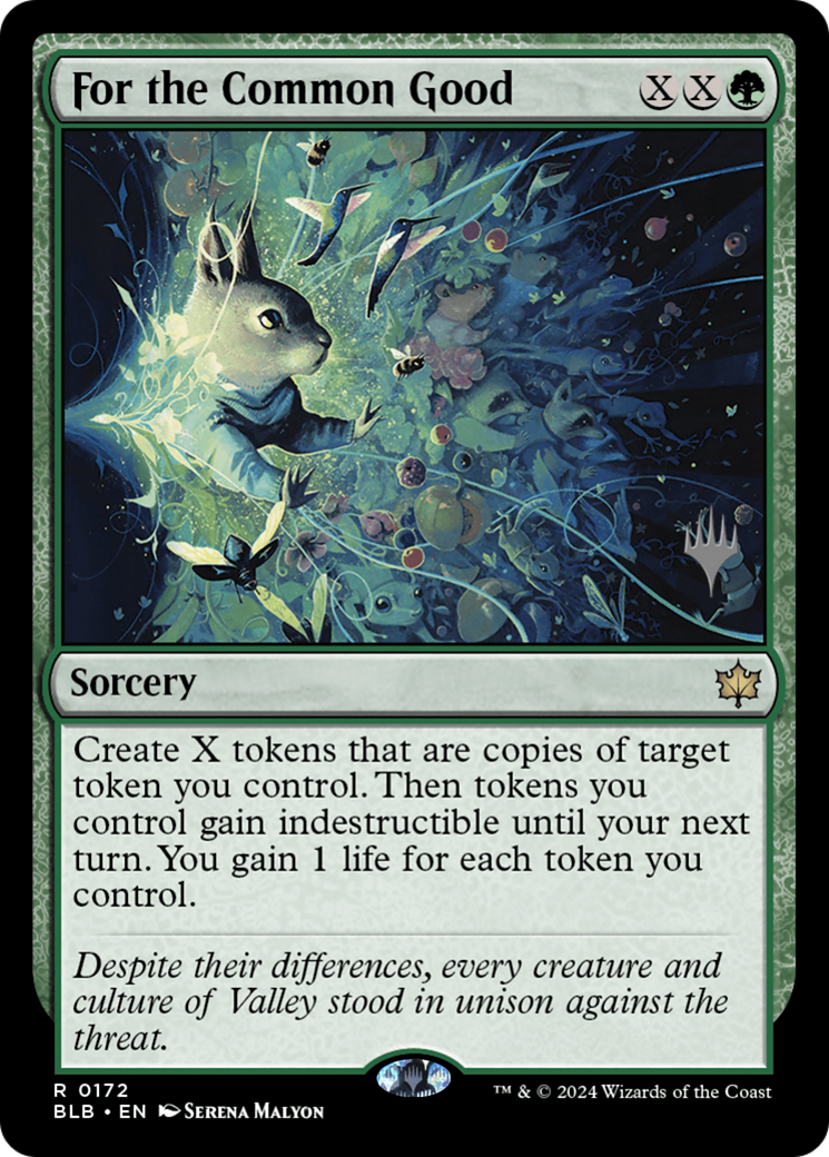 For the Common Good (PPBLB-172P) - Bloomburrow Promos
