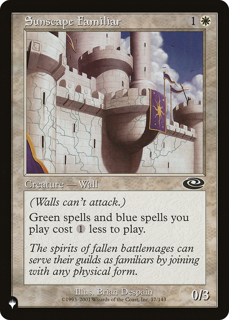 Sunscape Familiar (LIST-PLS-17) - The List