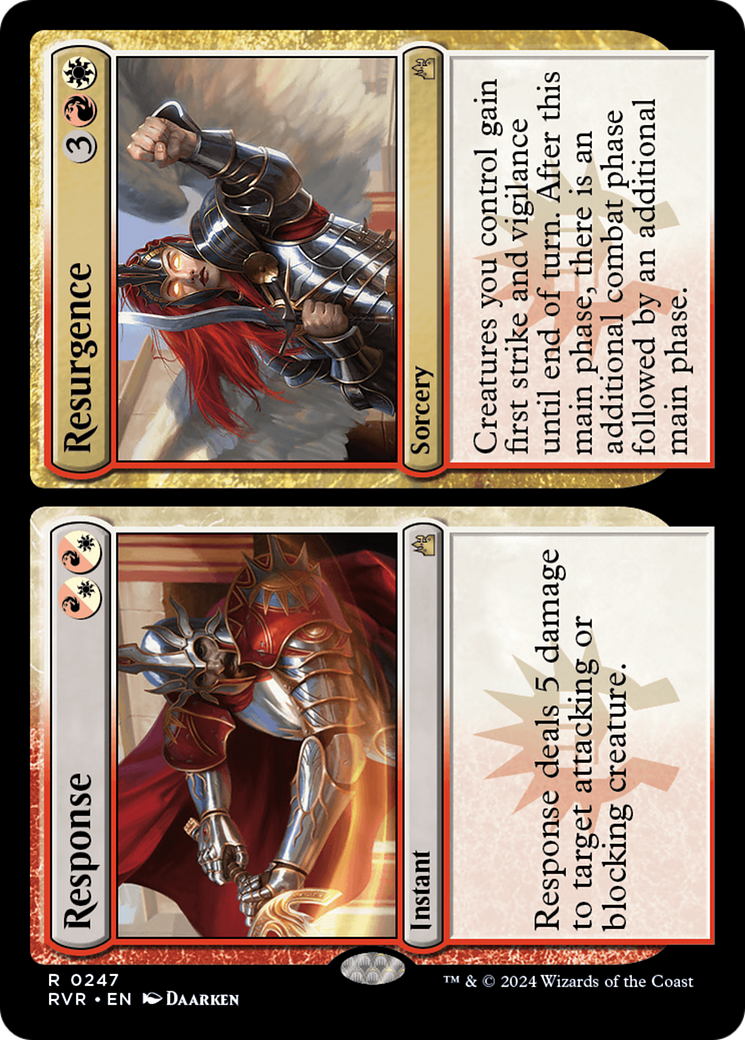 Response // Resurgence (RVR-247) - Ravnica Remastered