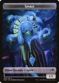 Spirit (002) // Treasure (017) Double Sided Token (NEO-2 // 17) - Kamigawa: Neon Dynasty