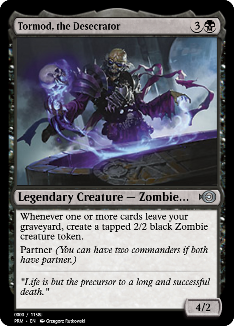 Tormod, the Desecrator (PRM-86288) - Magic Online Promos Foil