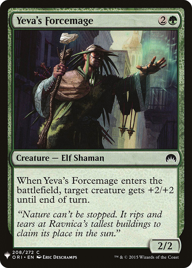 Yeva's Forcemage (LIST-208) - The List