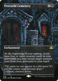 Oversold Cemetery (Borderless) (DMR-428) - Dominaria Remastered (Borderless) Foil