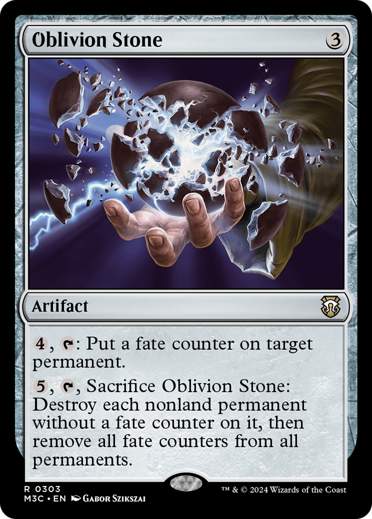 Oblivion Stone (M3C-303) - Modern Horizons 3 Commander Foil