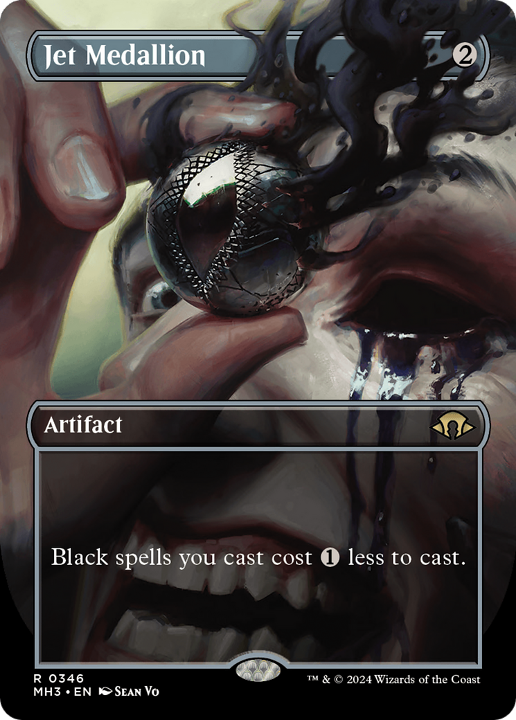 Jet Medallion (Borderless) (MH3-346) - Modern Horizons 3 (Borderless) Foil