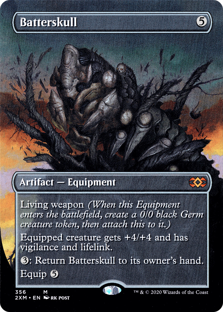 Batterskull (Borderless) (2XM-356) - Double Masters (Borderless)