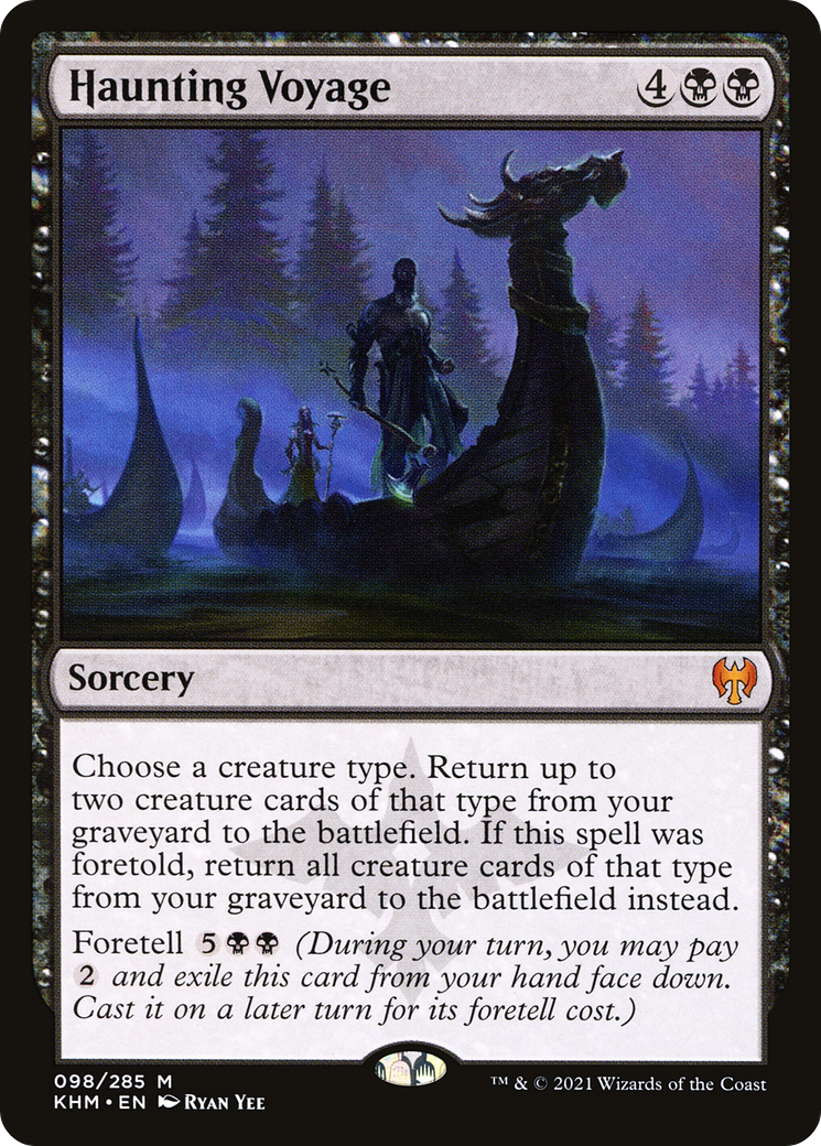 Haunting Voyage (KHM-098) - Kaldheim Foil
