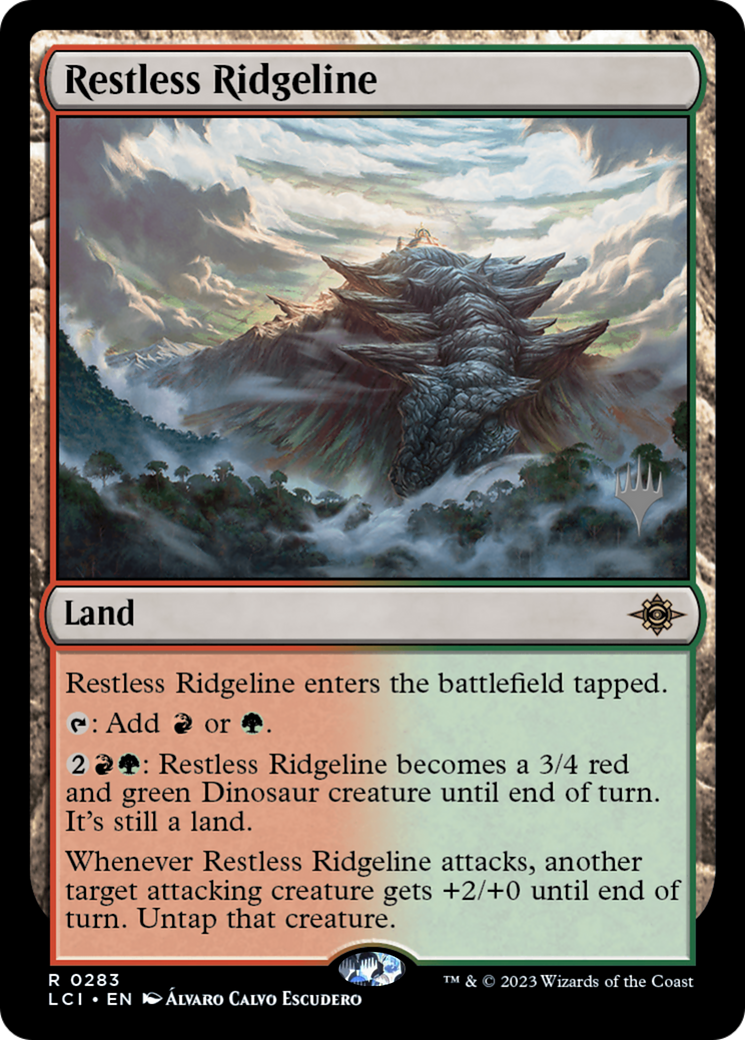 Restless Ridgeline (PPLCI-283P) - The Lost Caverns of Ixalan Promos