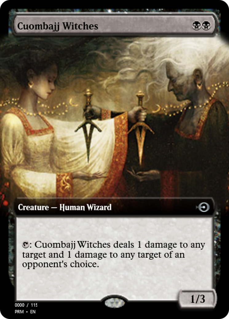 Cuombajj Witches (PRM-86102) - Magic Online Promos