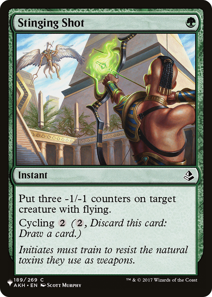 Stinging Shot (LIST-AKH-189) - The List