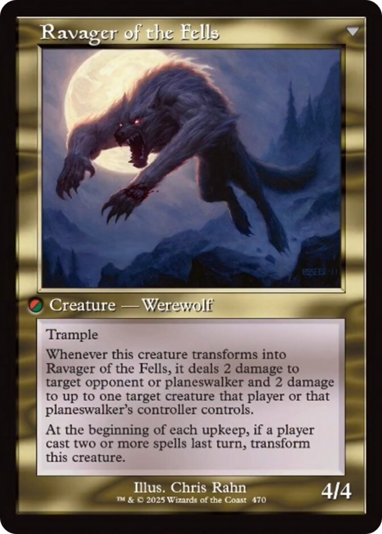 Huntmaster of the Fells // Ravager of the Fells (INR-470) - Innistrad Remastered Foil