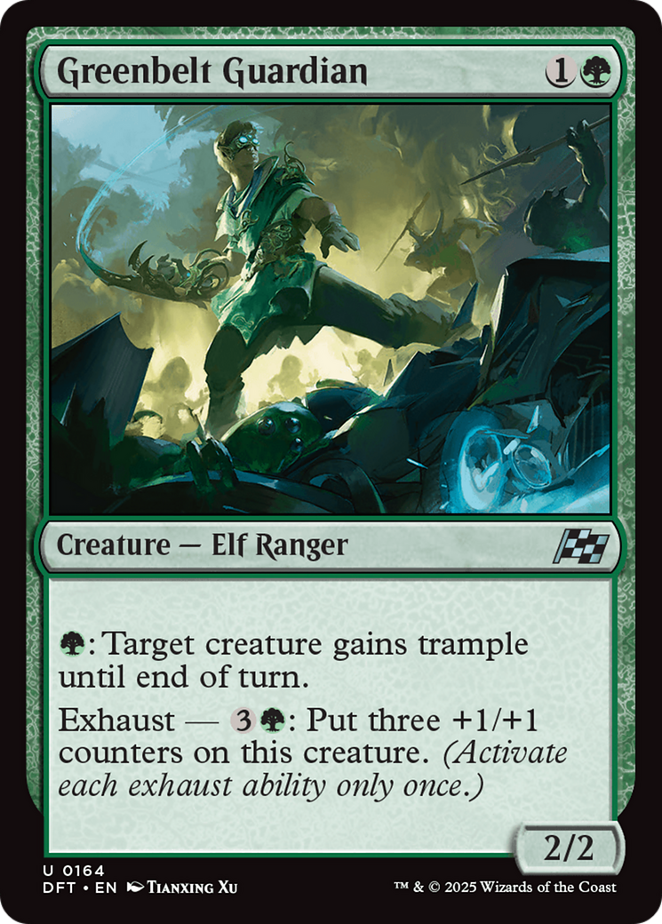 Greenbelt Guardian (DFT-164) - Aetherdrift Foil