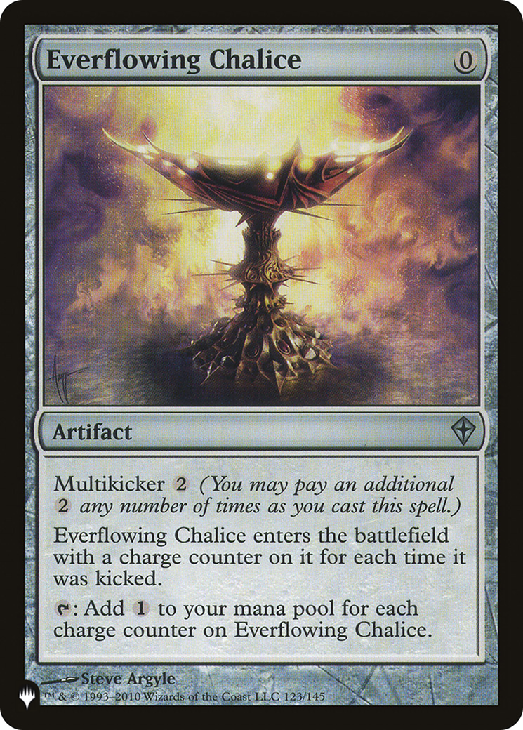 Everflowing Chalice (LIST-123/145) - The List