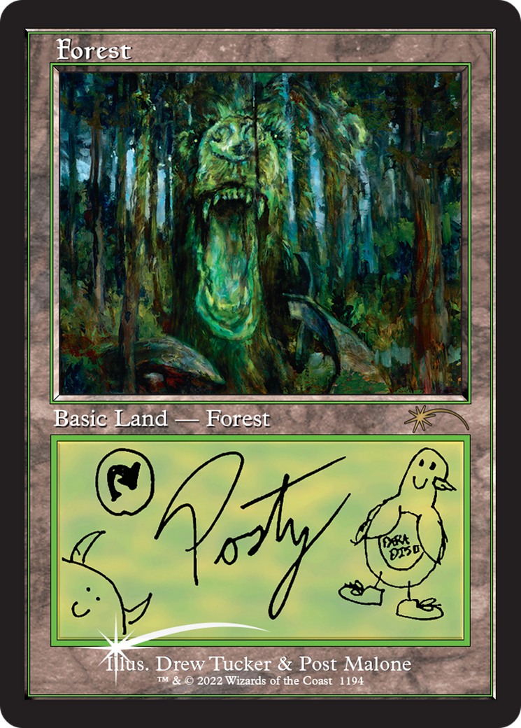 Forest (Post Malone) (SLD-1194) - Secret Lair Drop Foil