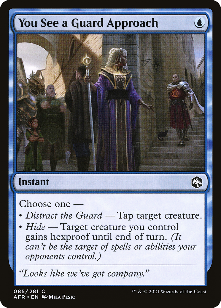 You See a Guard Approach (AFR-085) - Adventures in the Forgotten Realms