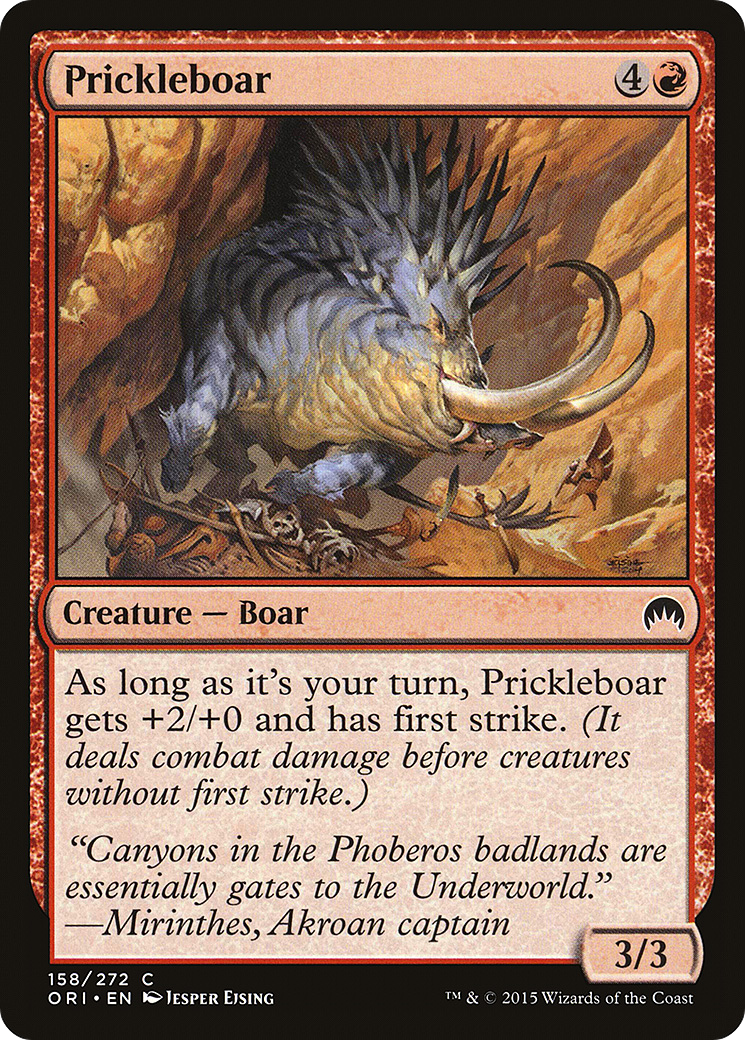 Prickleboar (ORI-158) - Magic Origins