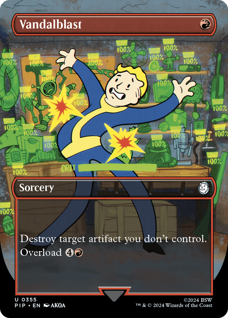 Vandalblast (Borderless) (PIP-355) - Fallout (Borderless) Foil