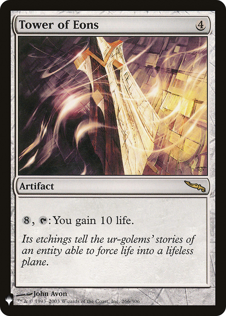 Tower of Eons (LIST-266/306) - The List