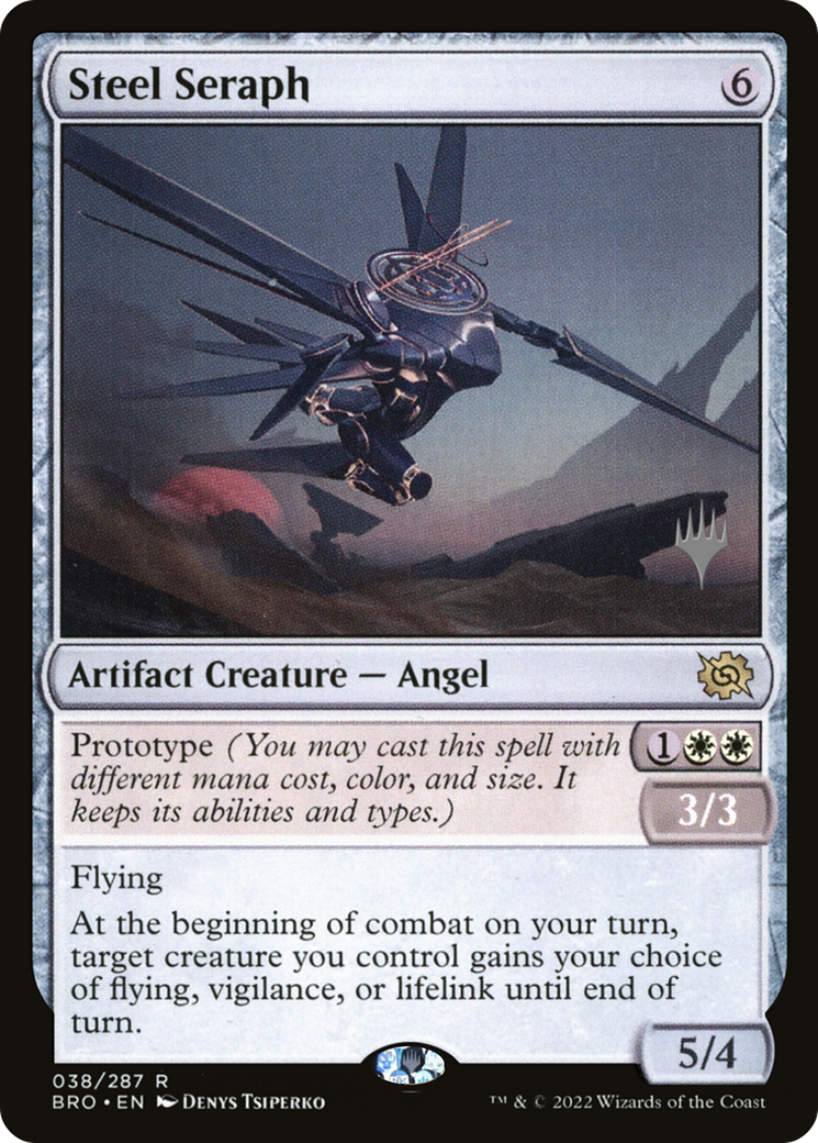 Steel Seraph (PPBRO-38P) - The Brothers' War Promos