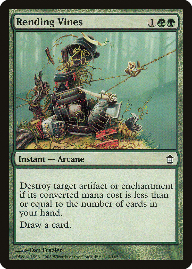 Rending Vines (SOK-143) - Saviors of Kamigawa Foil