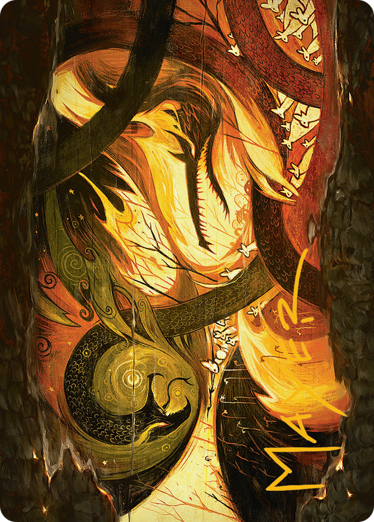 Season of Loss // Season of Loss (ABLB-017) - Bloomburrow Art Series (Borderless) Foil