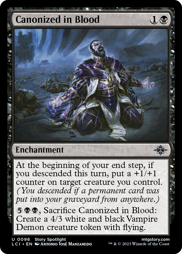Canonized in Blood (LCI-096) - The Lost Caverns of Ixalan