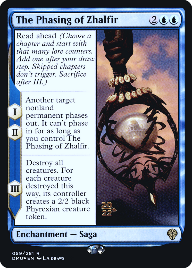 The Phasing of Zhalfir (PRE-59S) - Dominaria United Promos Foil