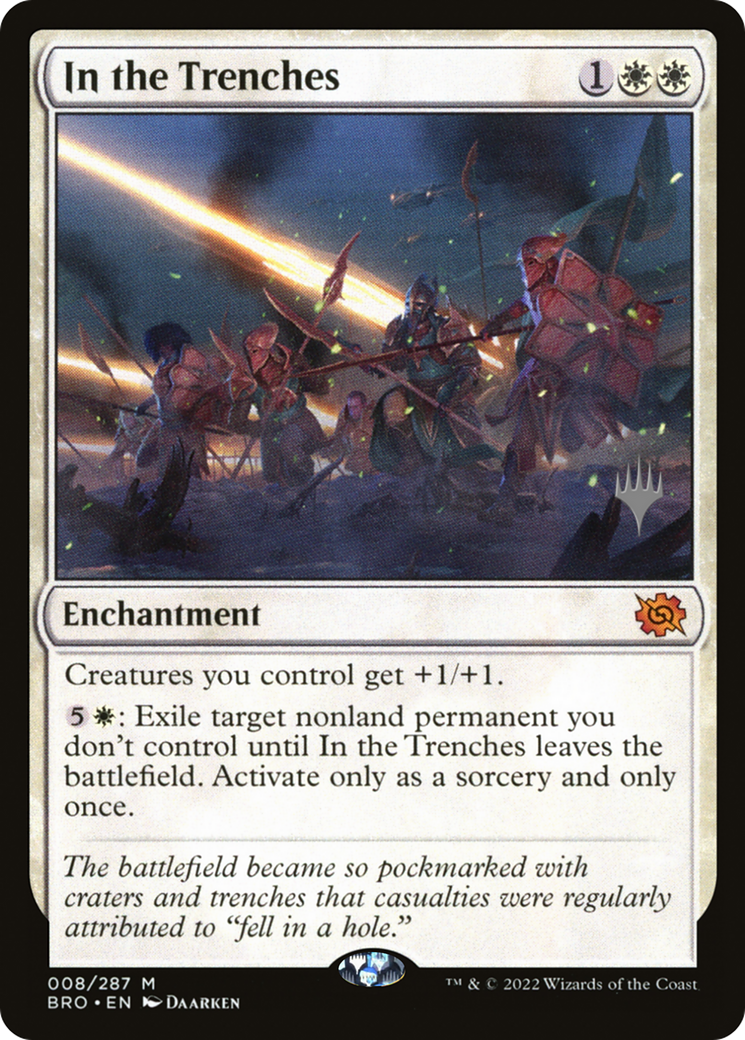 In the Trenches (PPBRO-08P) - The Brothers' War Promos Foil