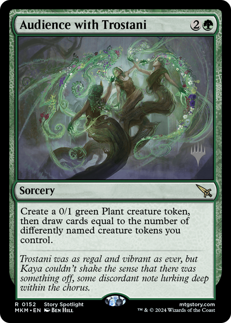 Audience with Trostani (PPMKM-152P) - Murders at Karlov Manor Promos Foil