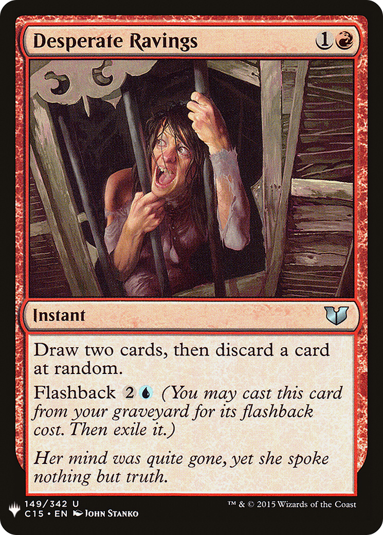 Desperate Ravings (LIST-149) - The List