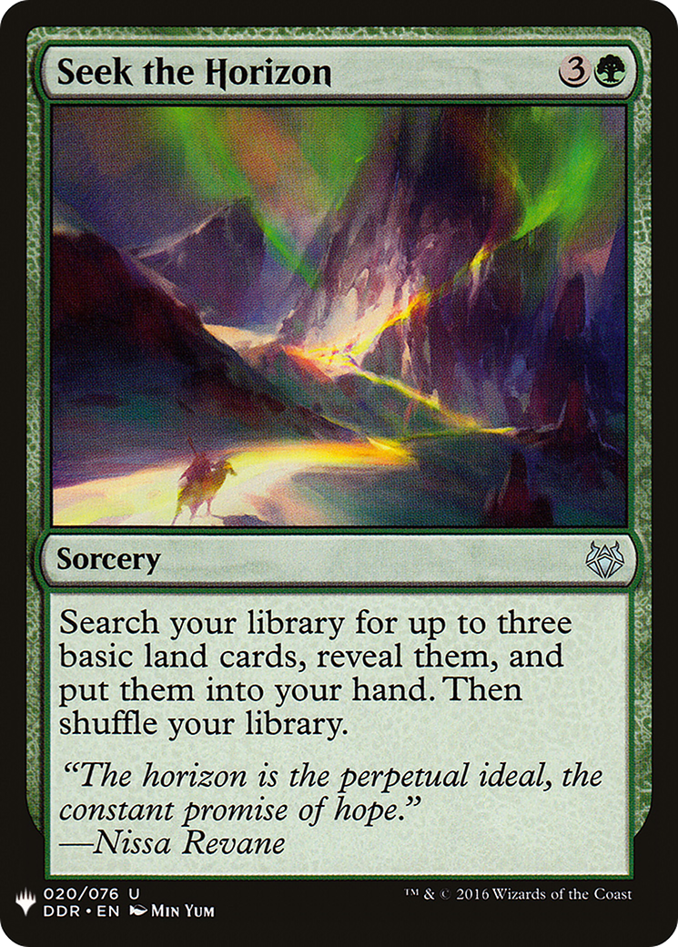 Seek the Horizon (LIST-020) - The List