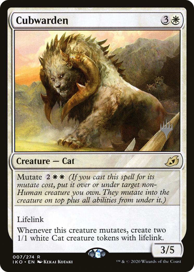 Cubwarden (PPIKO-07P) - Ikoria: Lair of Behemoths Promos