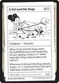 A Girl and Her Dogs (MB2PC-) - Mystery Booster 2