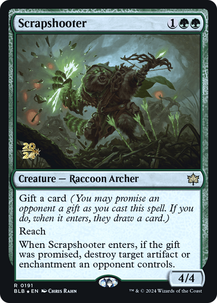 Scrapshooter (PRE-191S) - Bloomburrow Promos Foil