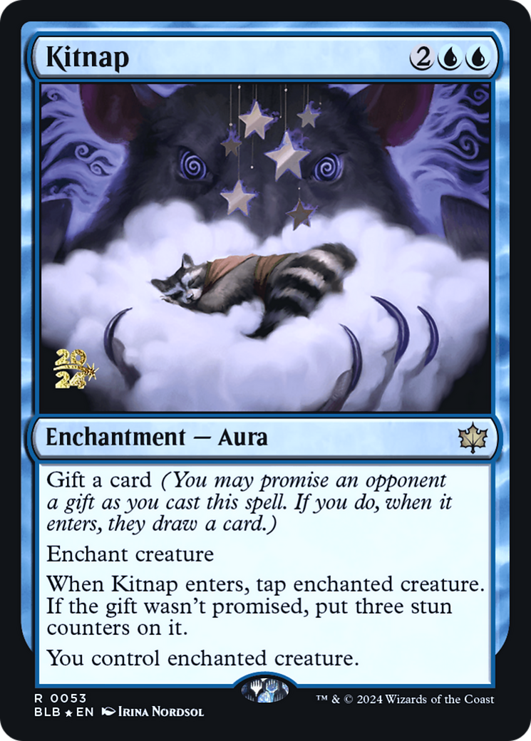 Kitnap (PRE-53S) - Bloomburrow Promos Foil