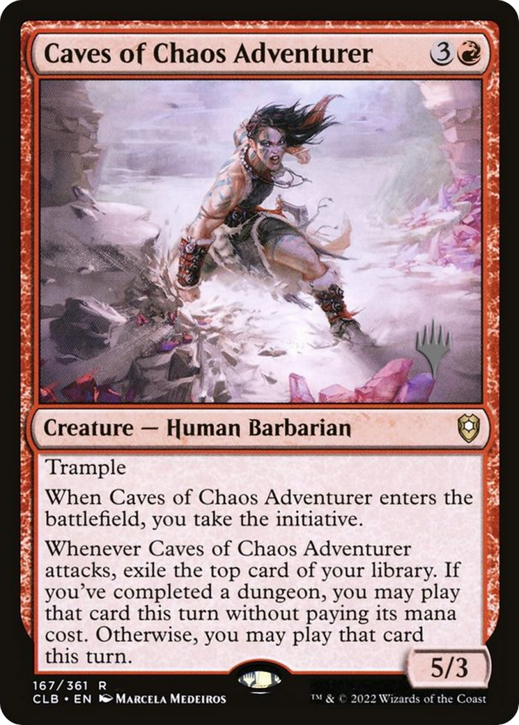 Caves of Chaos Adventurer (PPLCI-167P) - Battle for Baldur's Gate Promos
