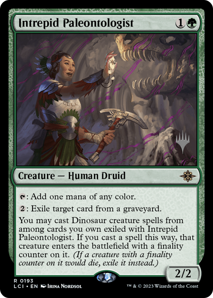 Intrepid Paleontologist (PPLCI-193P) - The Lost Caverns of Ixalan Promos Foil