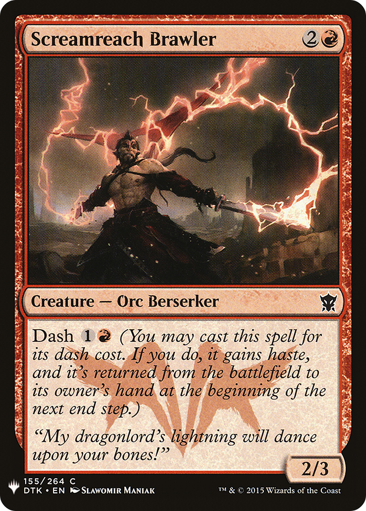 Screamreach Brawler (LIST-155) - The List