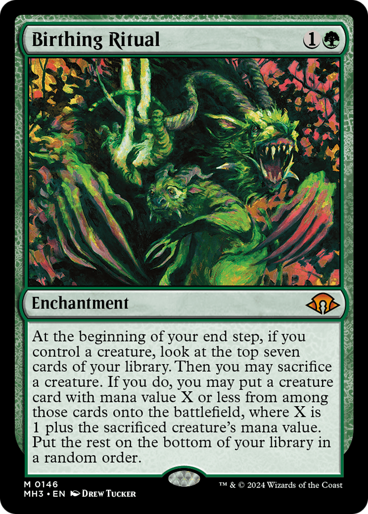 Birthing Ritual (MH3-146) - Modern Horizons 3 Foil