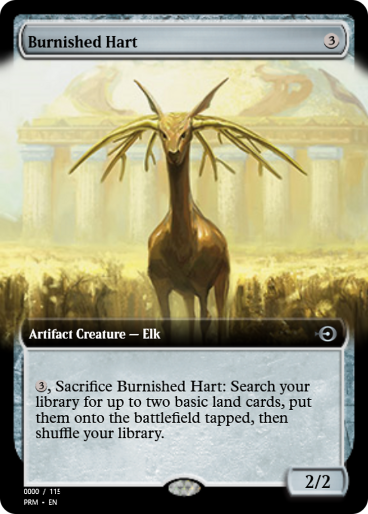 Burnished Hart (PRM-86100) - Magic Online Promos Foil