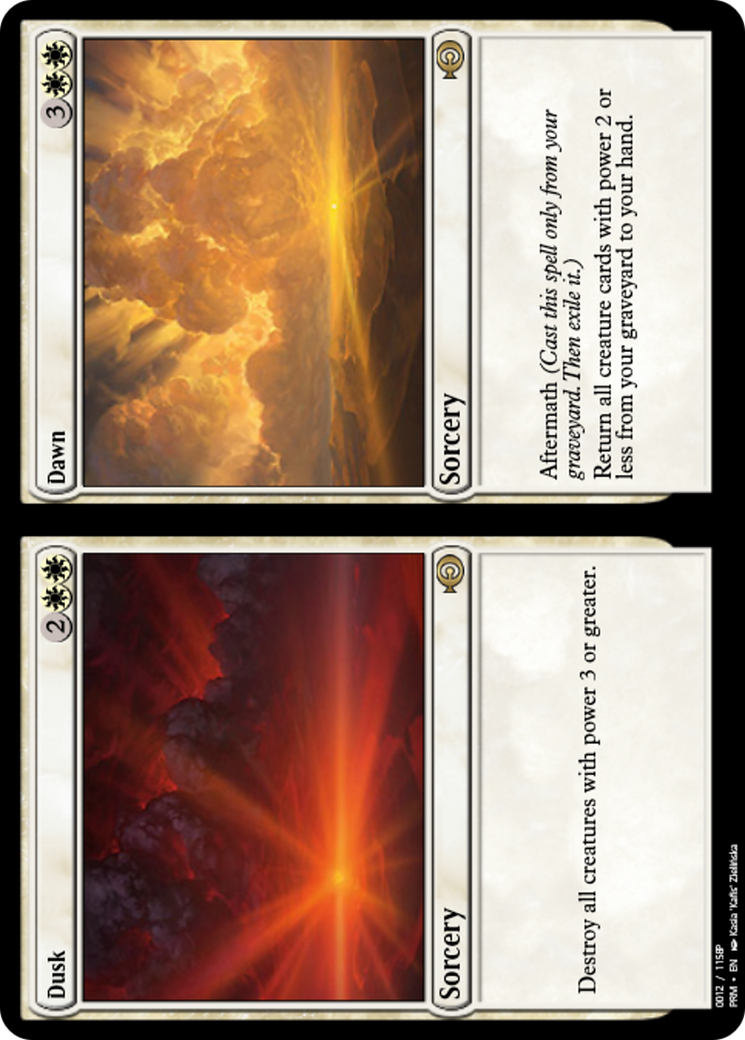 Dusk // Dawn (PRM-88224) - Magic Online Promos