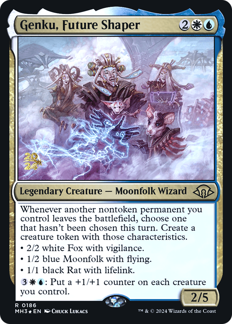 Genku, Future Shaper (PRE-186S) - Modern Horizons 3 Promos Foil
