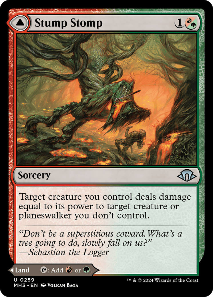 Stump Stomp (MH3-259) - Modern Horizons 3