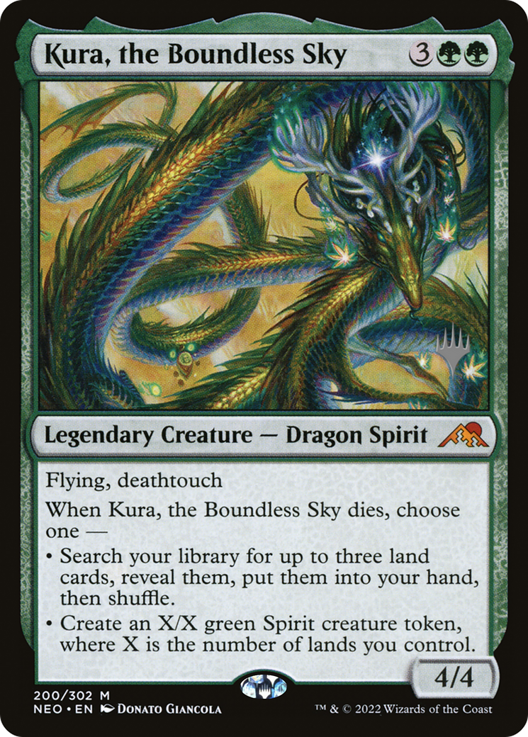 Kura, the Boundless Sky (PPNEO-200) - Kamigawa: Neon Dynasty Promos