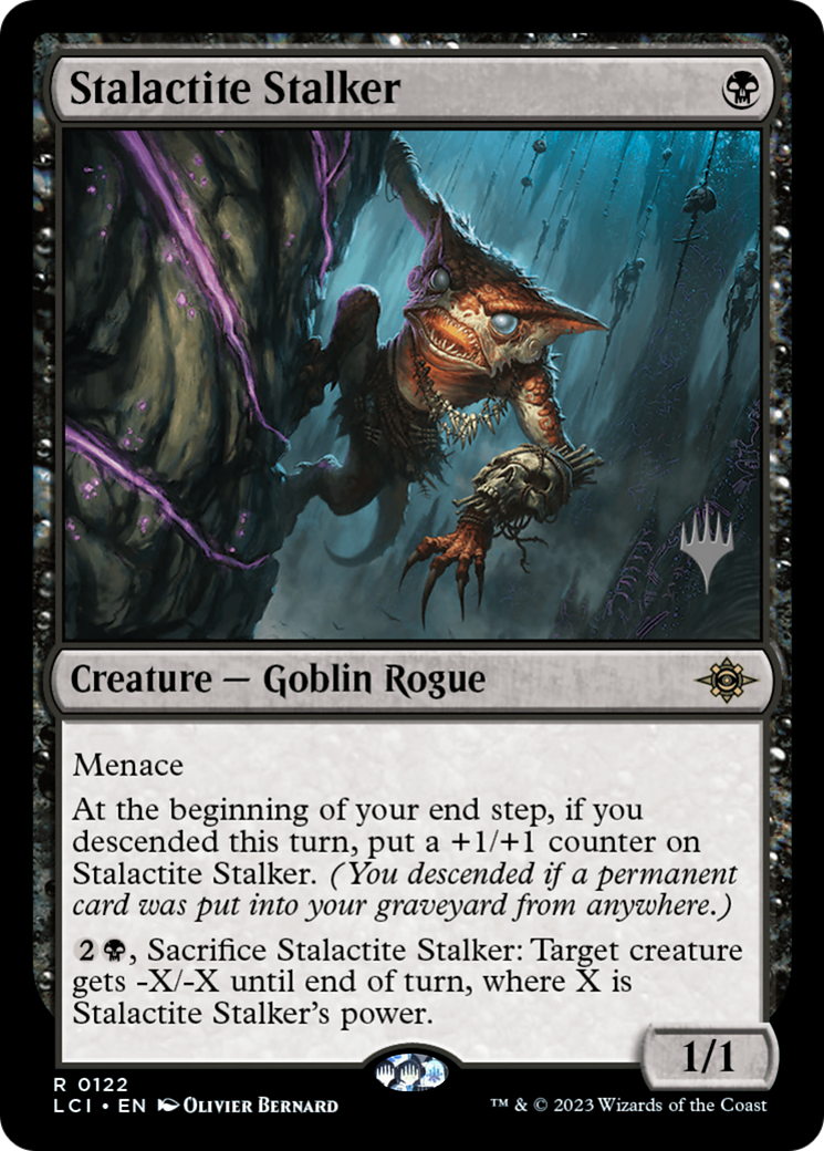 Stalactite Stalker (PPLCI-122P) - The Lost Caverns of Ixalan Promos