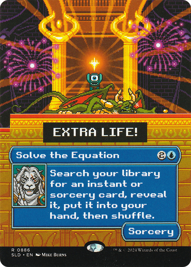 Solve the Equation (SLD-886) - Secret Lair Drop Series (Borderless)