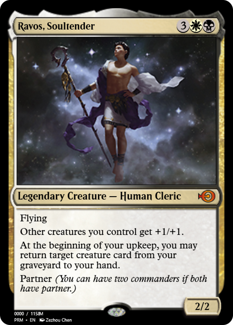Ravos, Soultender (PRM-86168) - Magic Online Promos Foil