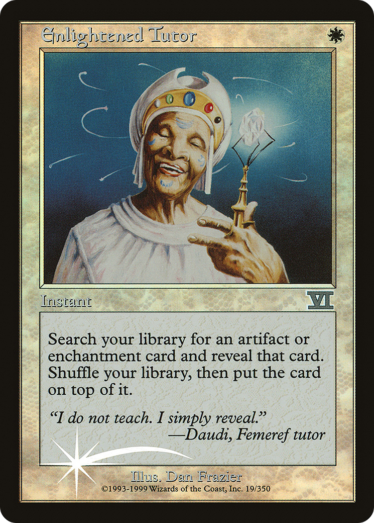 Enlightened Tutor (ARENA-006) - Arena League 2000 Foil