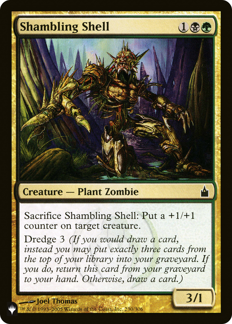 Shambling Shell (LIST-230/306) - The List